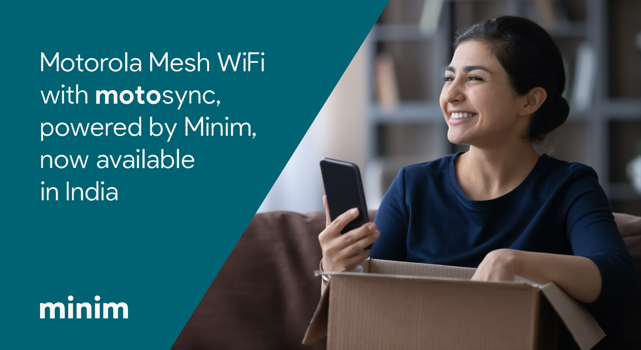 <img src=“mesh-wifi-in-india-woman-smiling.png” alt=“mesh wifi in india woman smiling motosync">