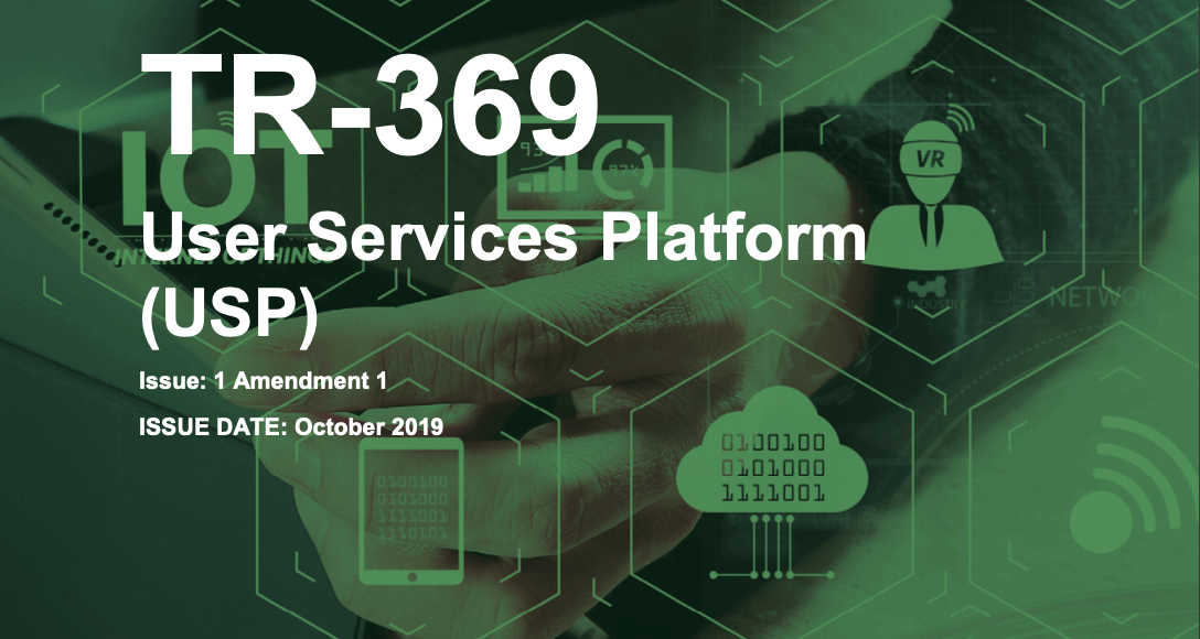 TR-369 User Services Platform Specification