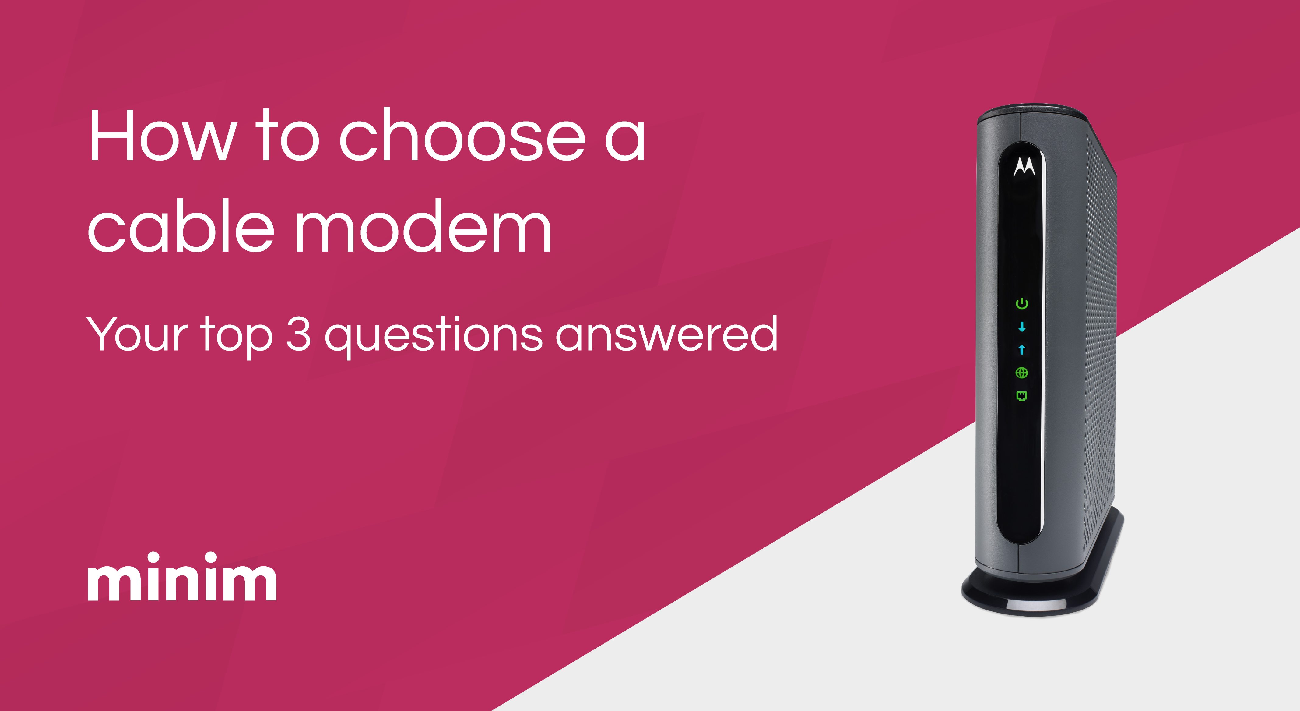How to choose a modem (Guide)