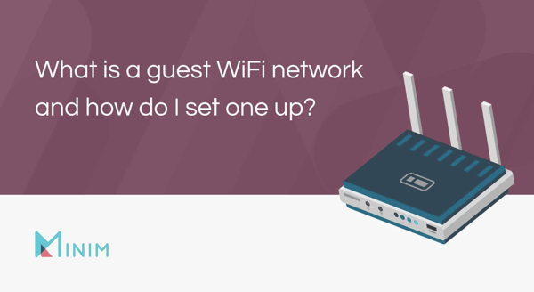 What is a guest WiFi network and how do I set it up?