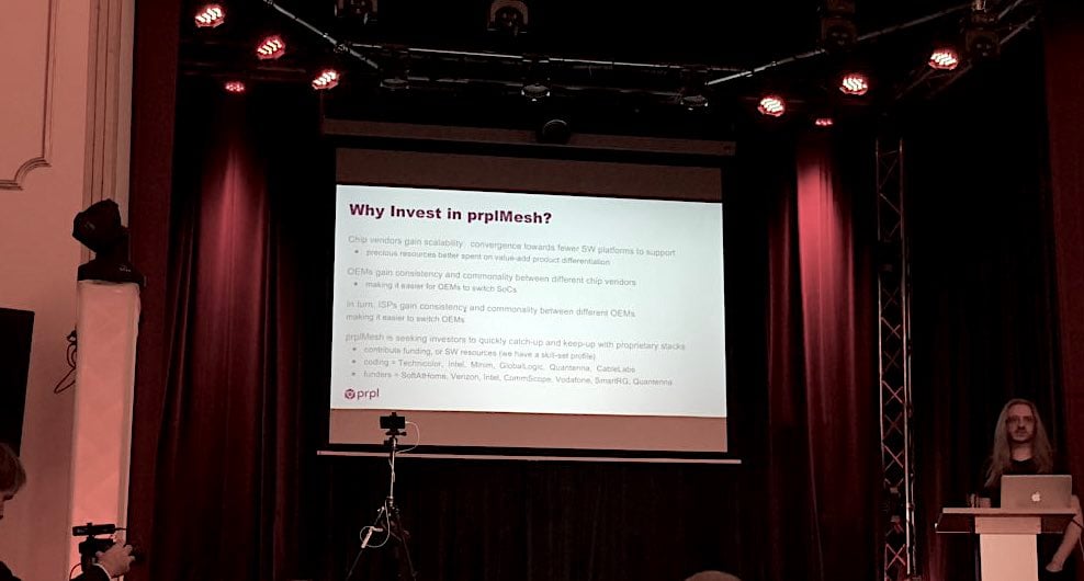 Minim at prpl Summit 2019 in Berlin, Germany