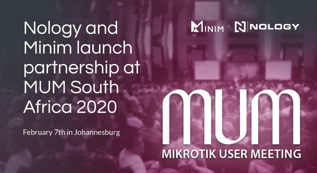 Nology and Minim launch partnership at MUM South Africa 2020