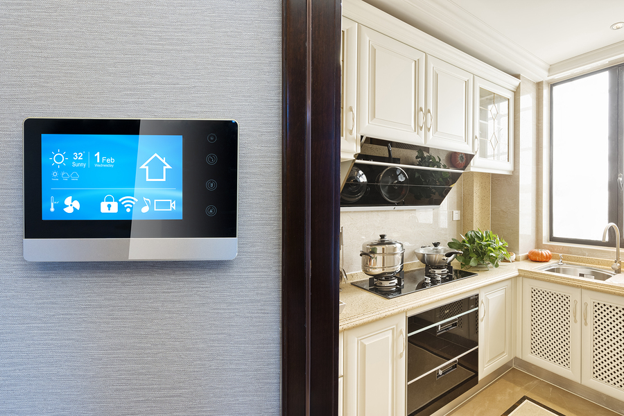 smart home security kitchen