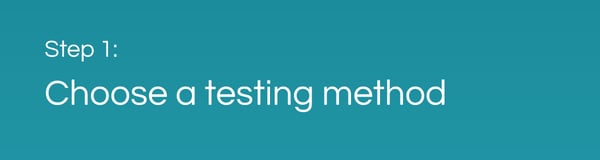 CAF Performance Testing: Choose a Testing Method