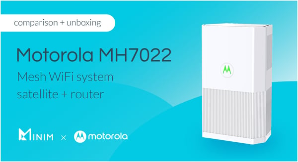 Motorola MH7022 comparison and unboxing