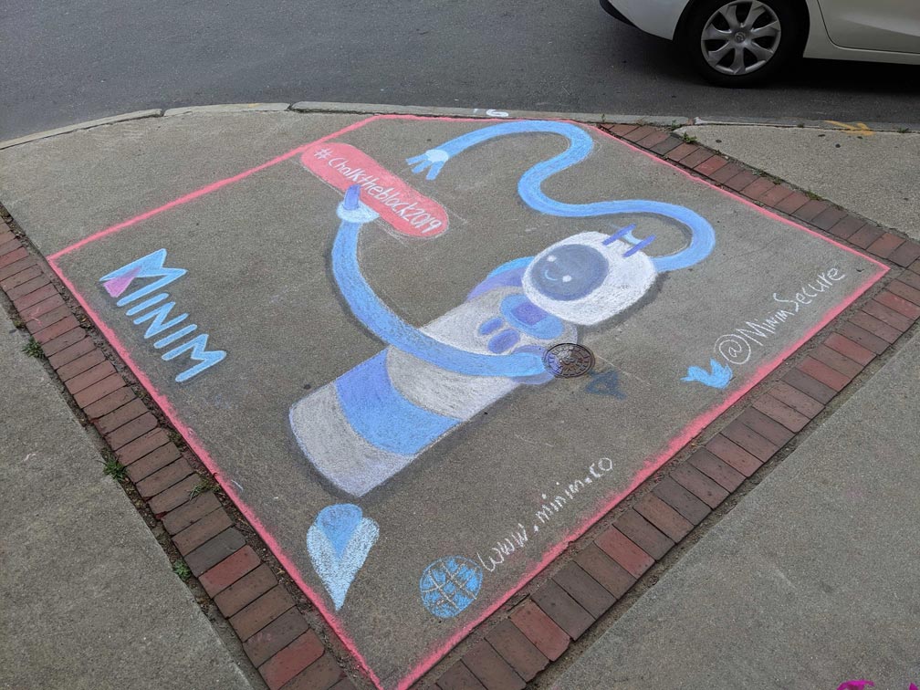 Manchester Trolley Night - Chalk the Block - Minim